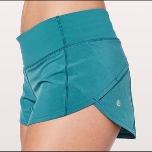 Lululemon Speed Up Short 2.5 (Pacific Teal)